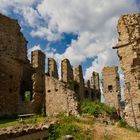 Reste der Burg Olbrück in der Eifel