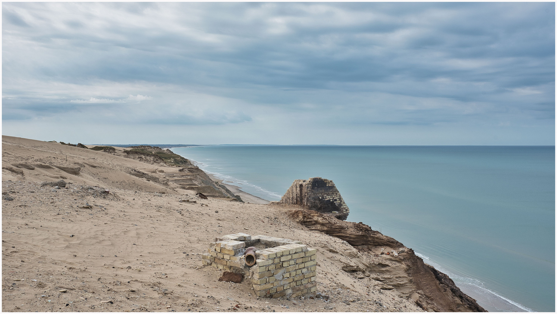 Reste der Häuser um Rubjerg Knude