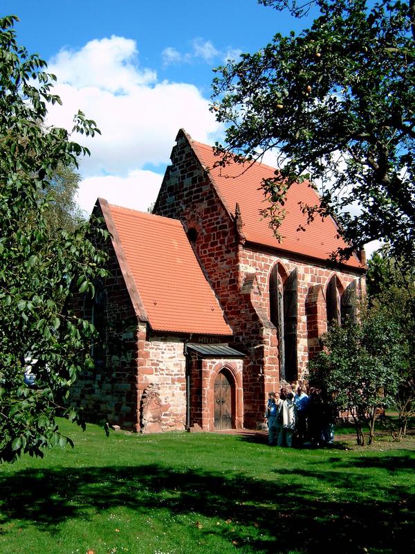 Reste der Klosterkirche des Klosters in Sittichenbach