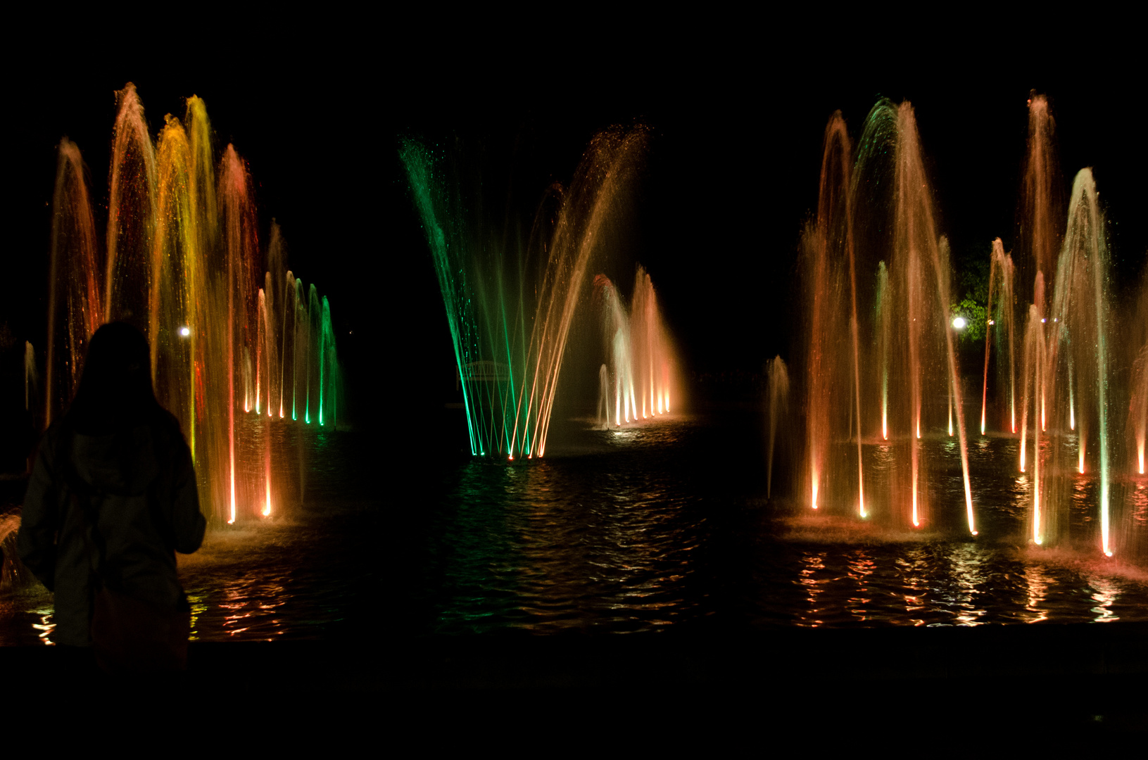 Reste der Luminale - Aufgenommen bei der Nacht der Museen