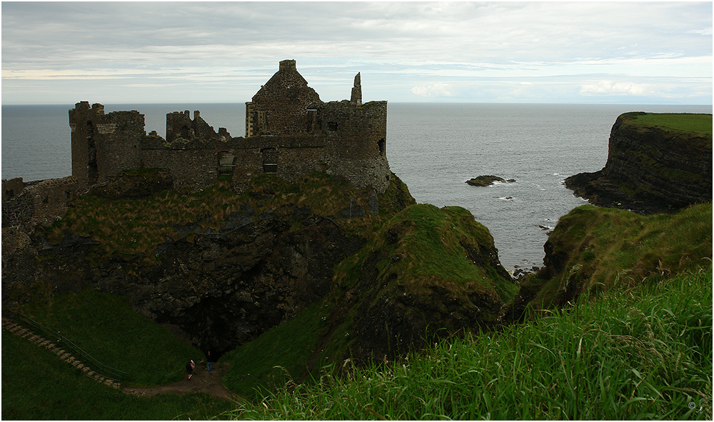 Reste des Dunluce Castle...