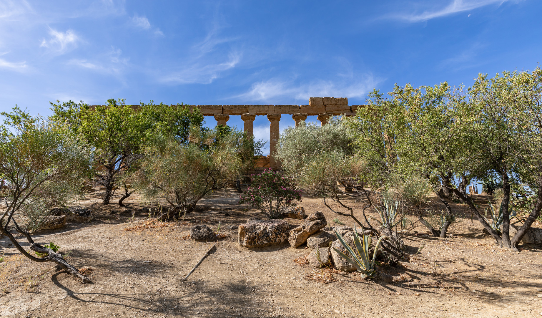 Reste des Hera-Tempel 