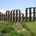 Reste einer römischen Wasserleitung bei Merida/Spanien  n