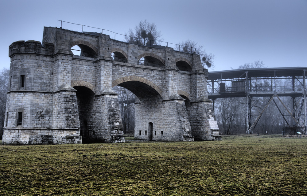 Reste im Museumsdorf Rüdersdorf