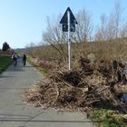 Reste vom Hochwasser