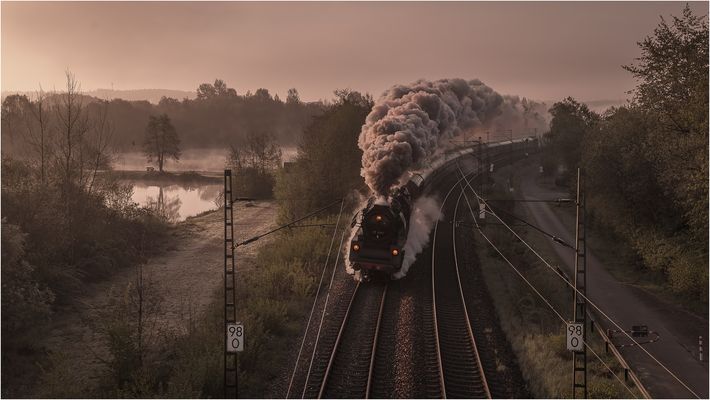 Reste vom morgendlichem Nebel