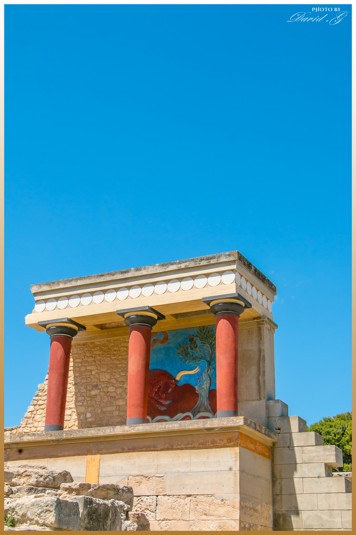 Reste von Palast von Knossos (1)