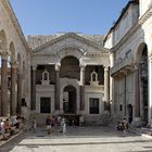 restes du palais de l'empereur romain Diocletien à SPLIT CROATIE