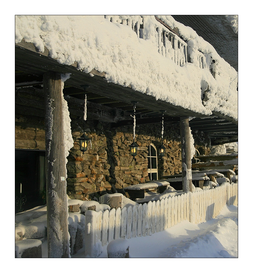 Resting place in Lapland