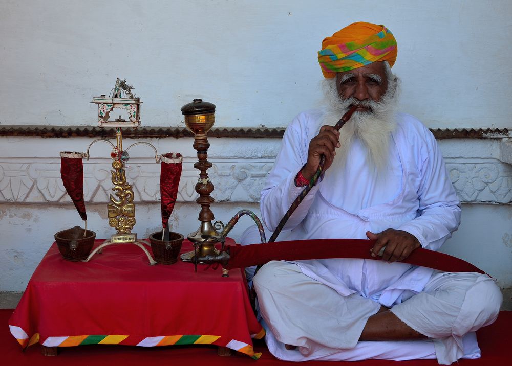 Resting Sikh.