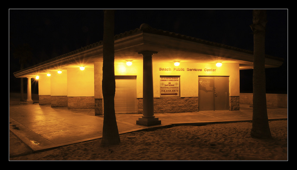 Restrooms At Night