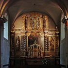 Retable de l'église St Nicolas à Combloux