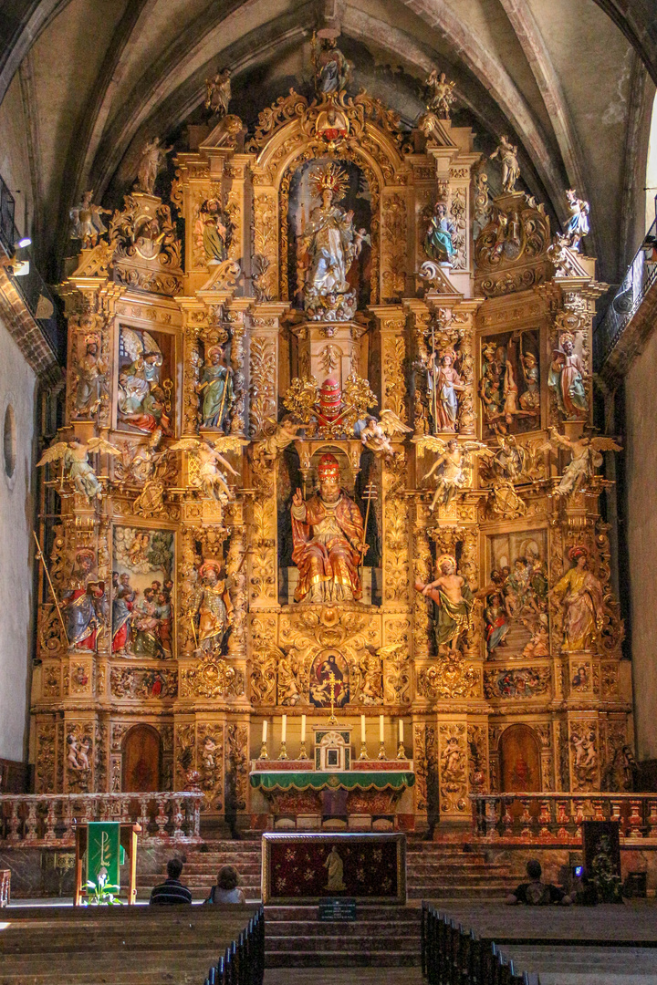 Retable église saint-pierre à Prades ( P.O )