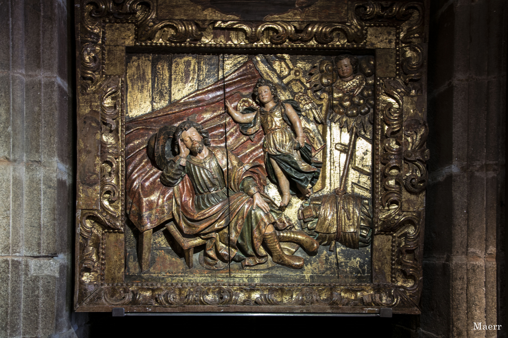 Retablo con escenas del Apóstol Santiago