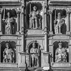 Retablo en piedra del Arco de De Santamaria de Burgos