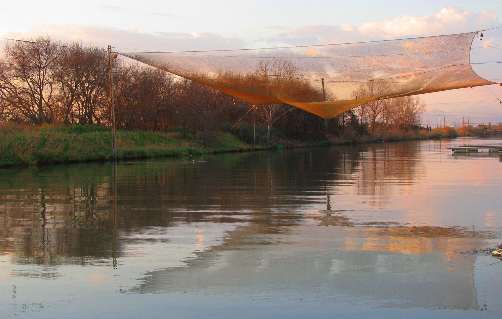 Rete sul fiume