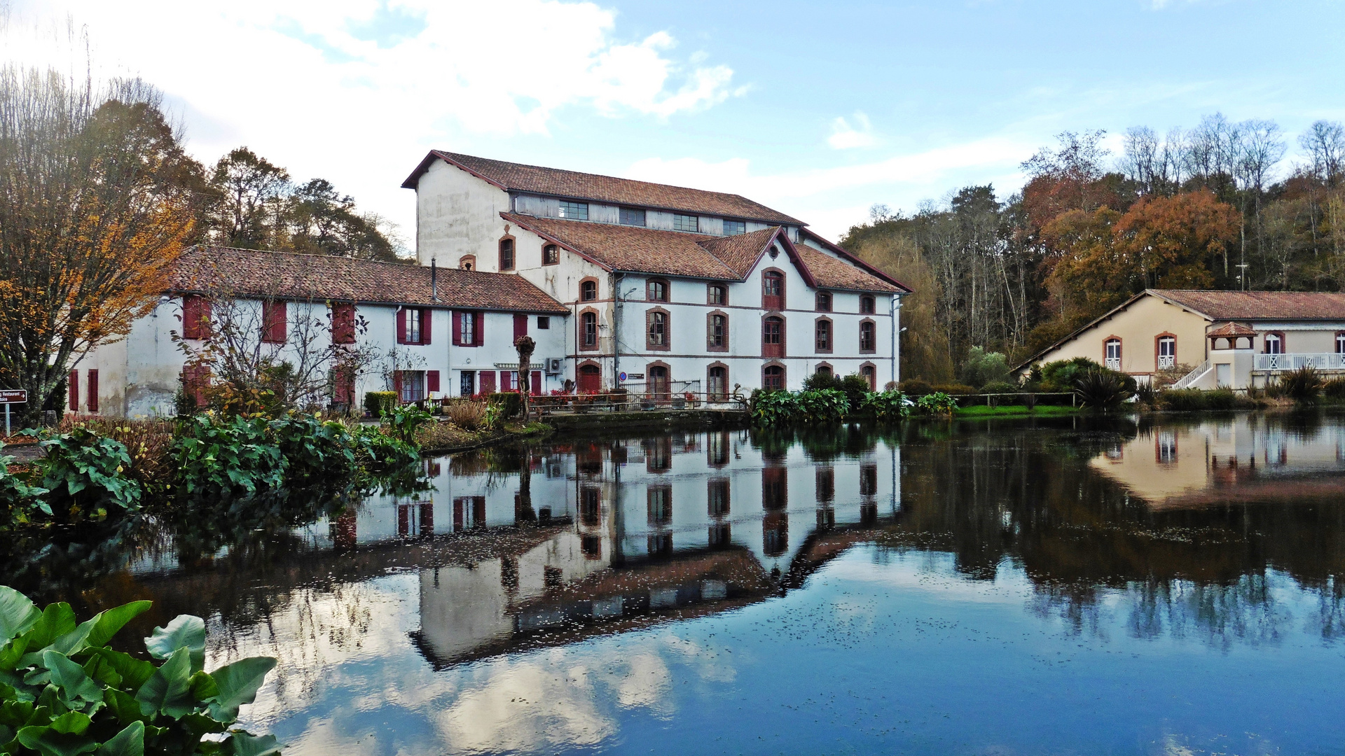 Retenue du moulin de Poustagnacq à Saint Paul-les-Dax