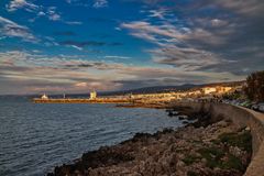 Rethymno im Abendlicht