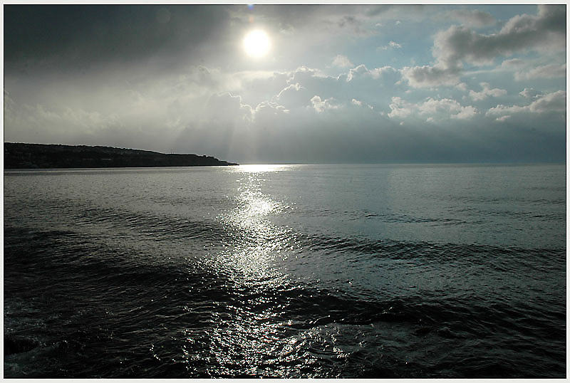 Rethymnon I, seltsame Meerabend-Stimmung