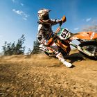 Reto Wanner on his KTM 350F beast