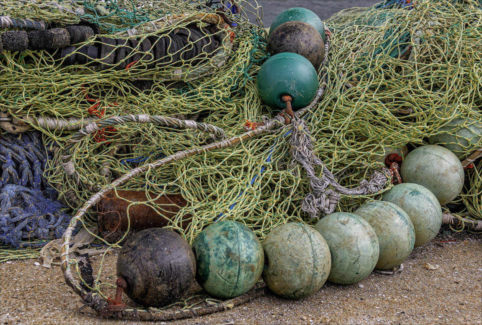 Retour au port de la Trinité sur mer .