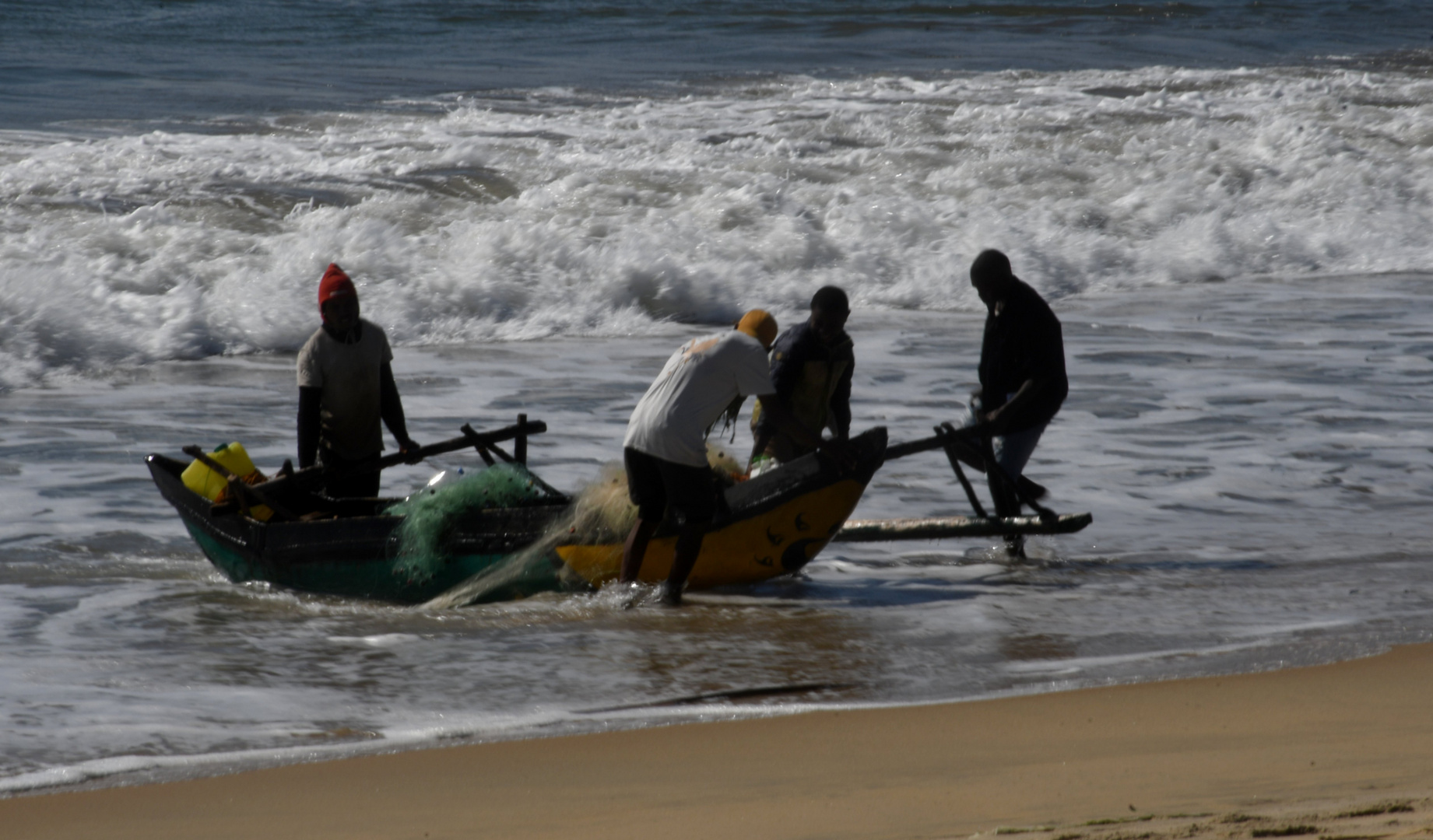 Retour de pêche