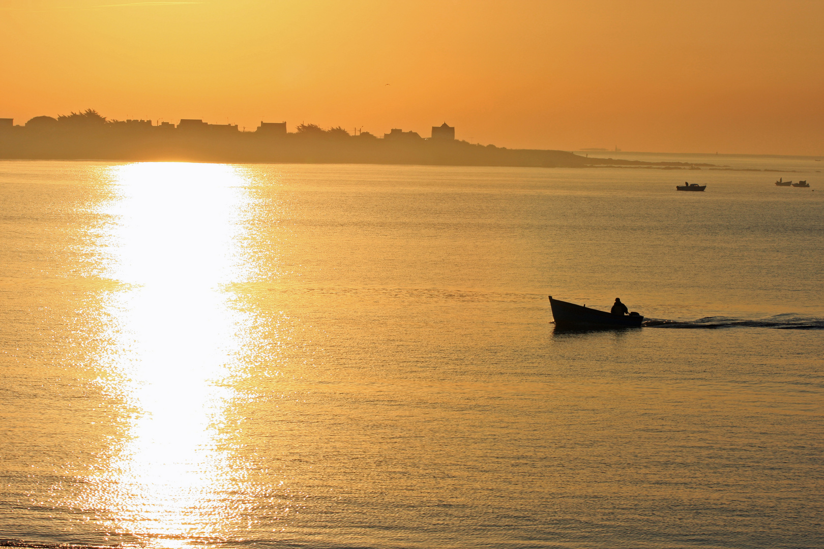 Retour de pêche.