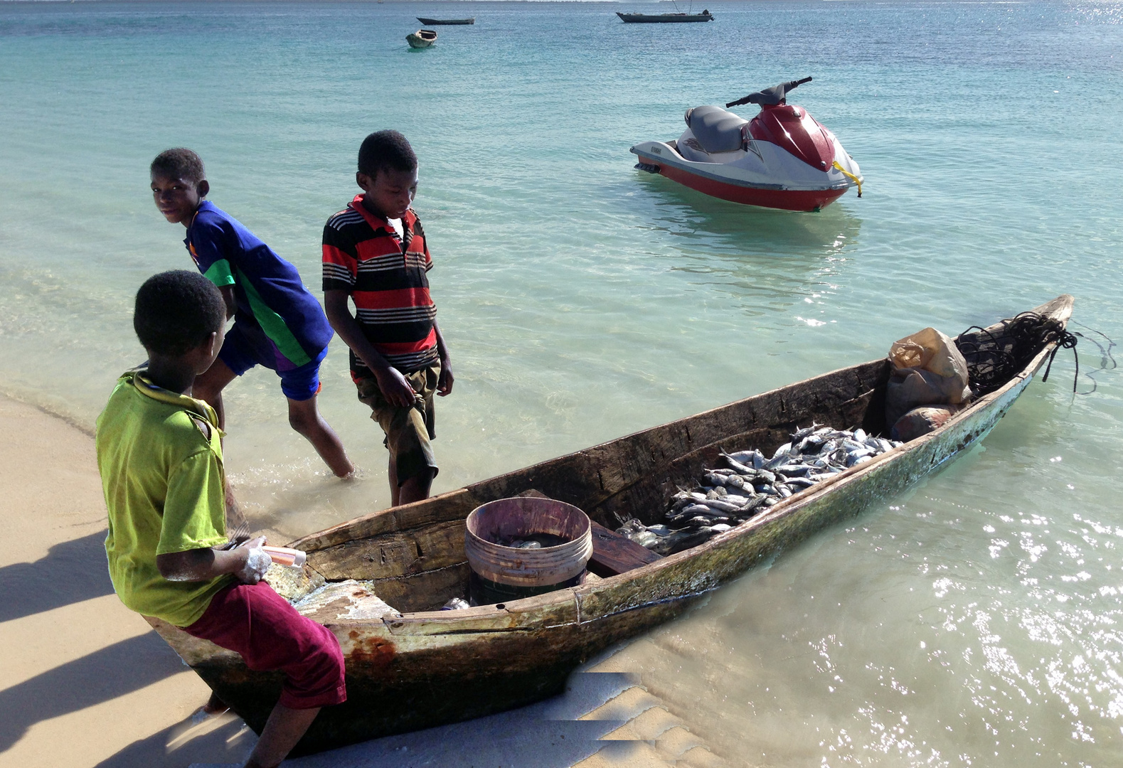 Retour de pêche