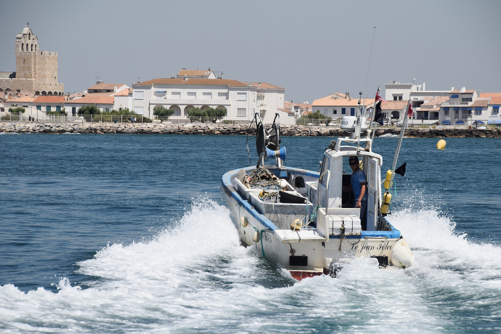 Retour de pêche aux Saintes Maries de la mer!