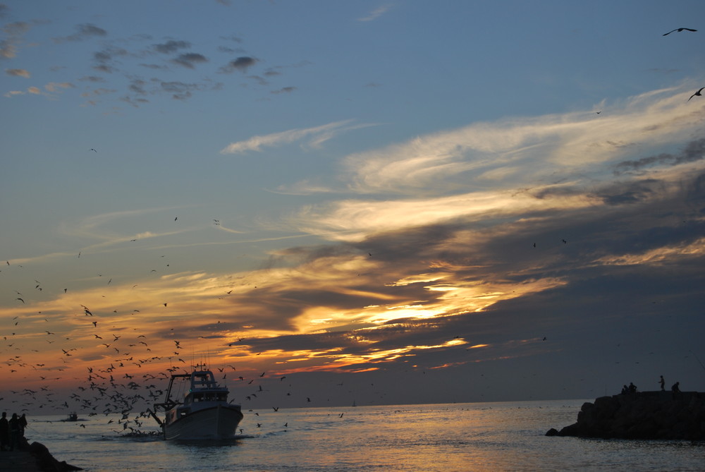 retour de pêche