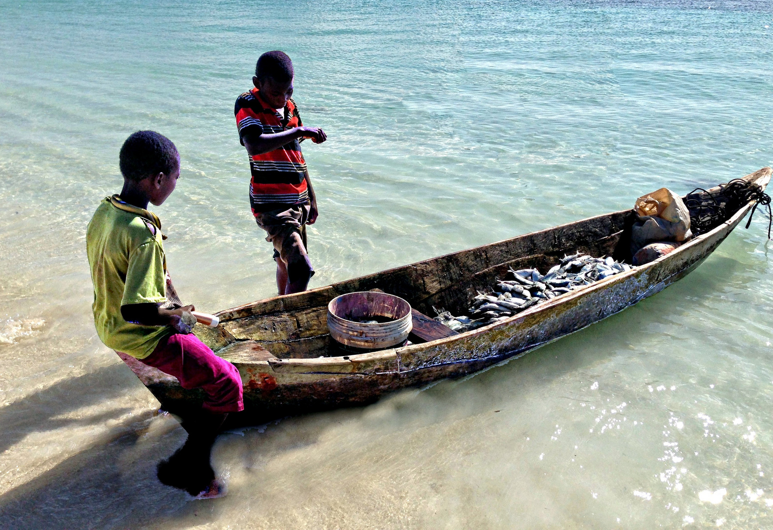 retour de pêche