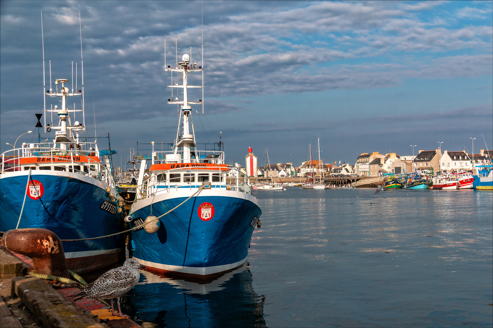 Retour de pêche . 