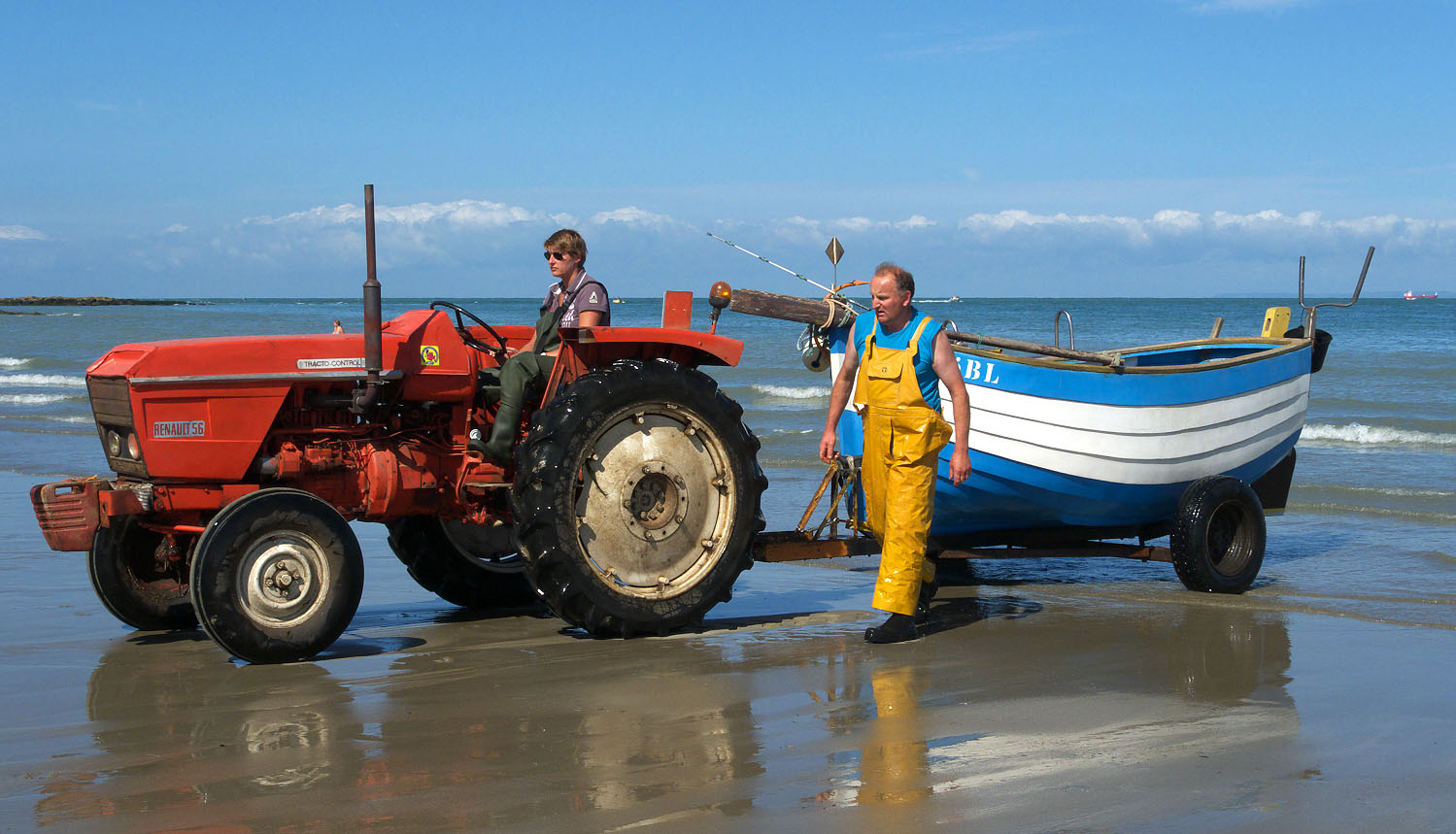 Retour de pêche en flobart