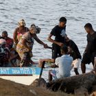 Retour du marché à Diégo Suarez (Madagascar)