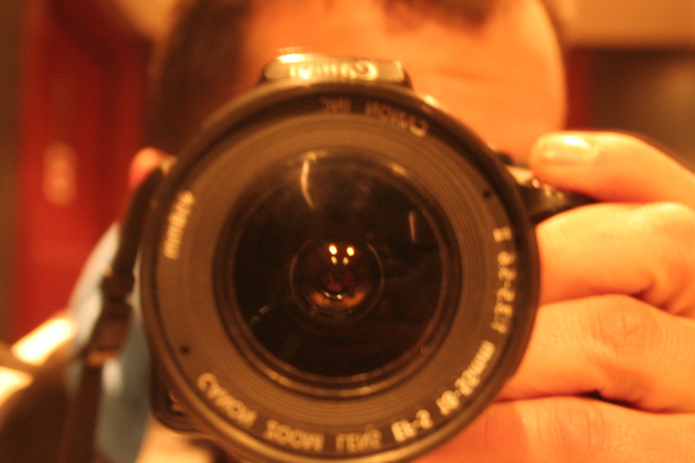 Retratandome, con mi Canon EOS 350