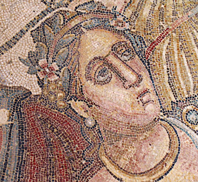 Retrato en mosaico