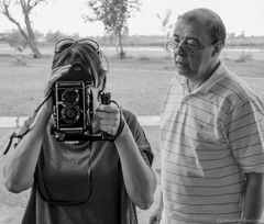 Retratos cruzados.