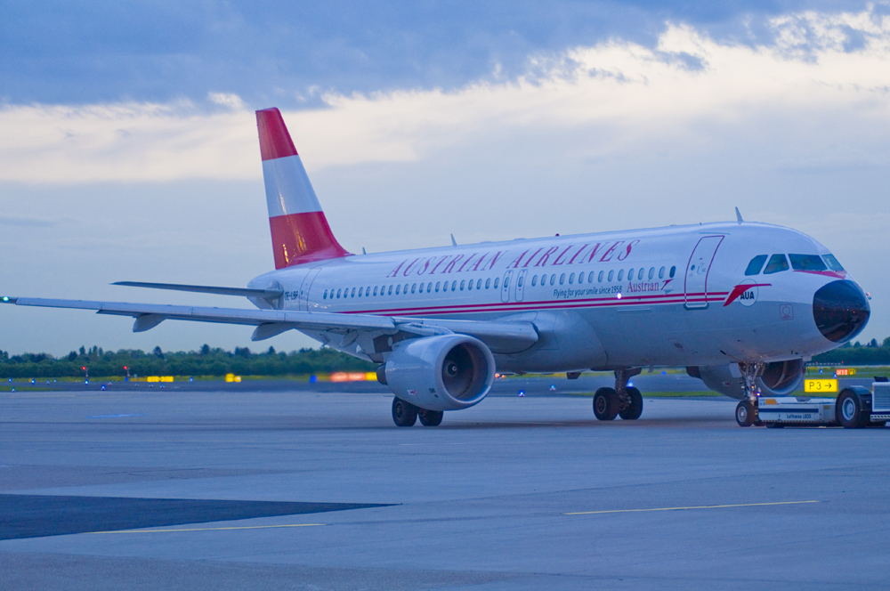 Retro 320er Austrian Airline