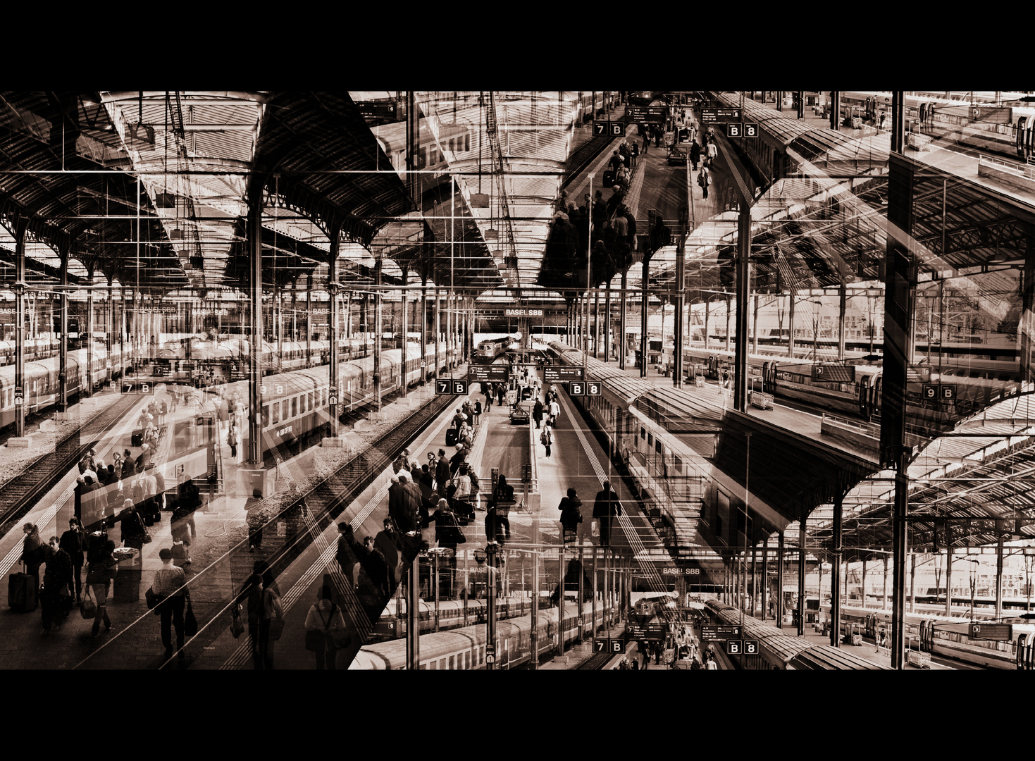 retrospective Basel main station