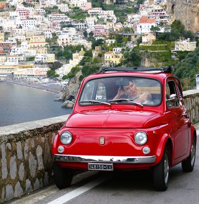 retro.street. Amalfitana, Italy 