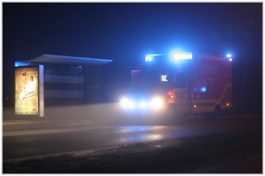 Rettung bei Nebel und Schnee