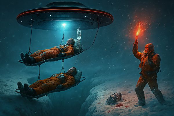 Rettung durch das Unbekannte