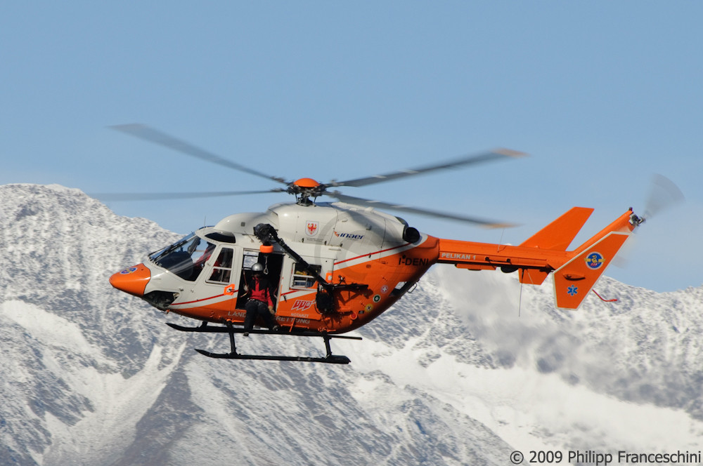 Rettung in den Alpen