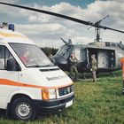 Rettung mit der Bell UH-1 der Bundeswehr