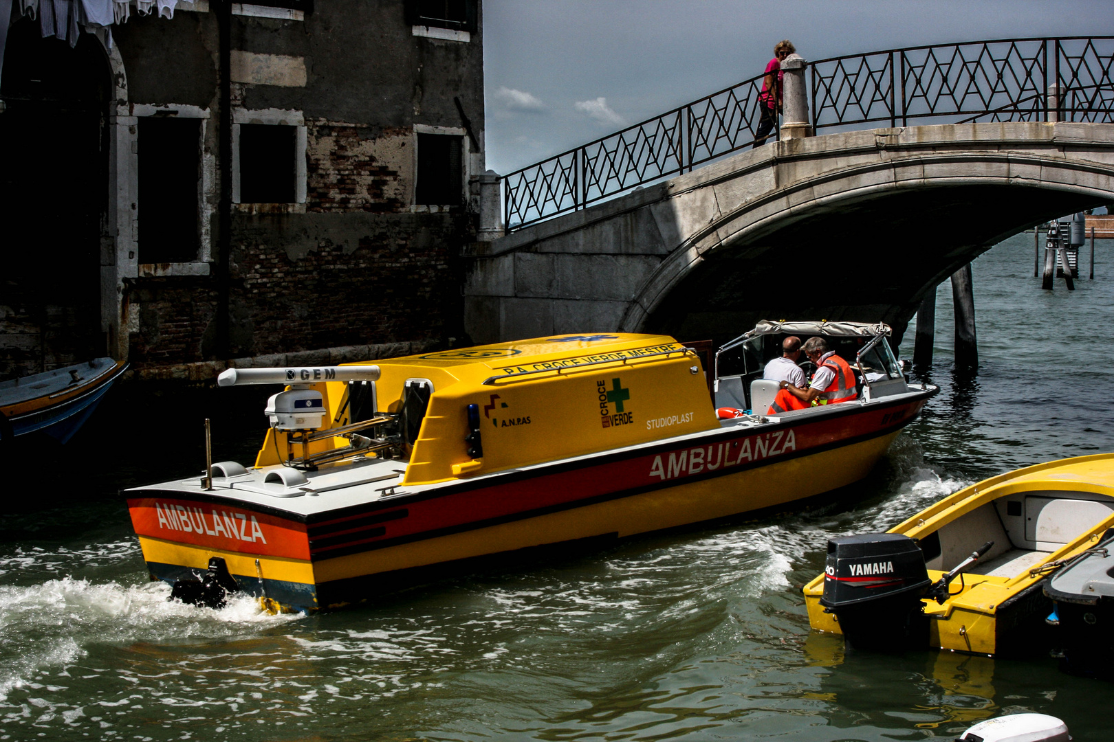 Rettungsboot in Venedig