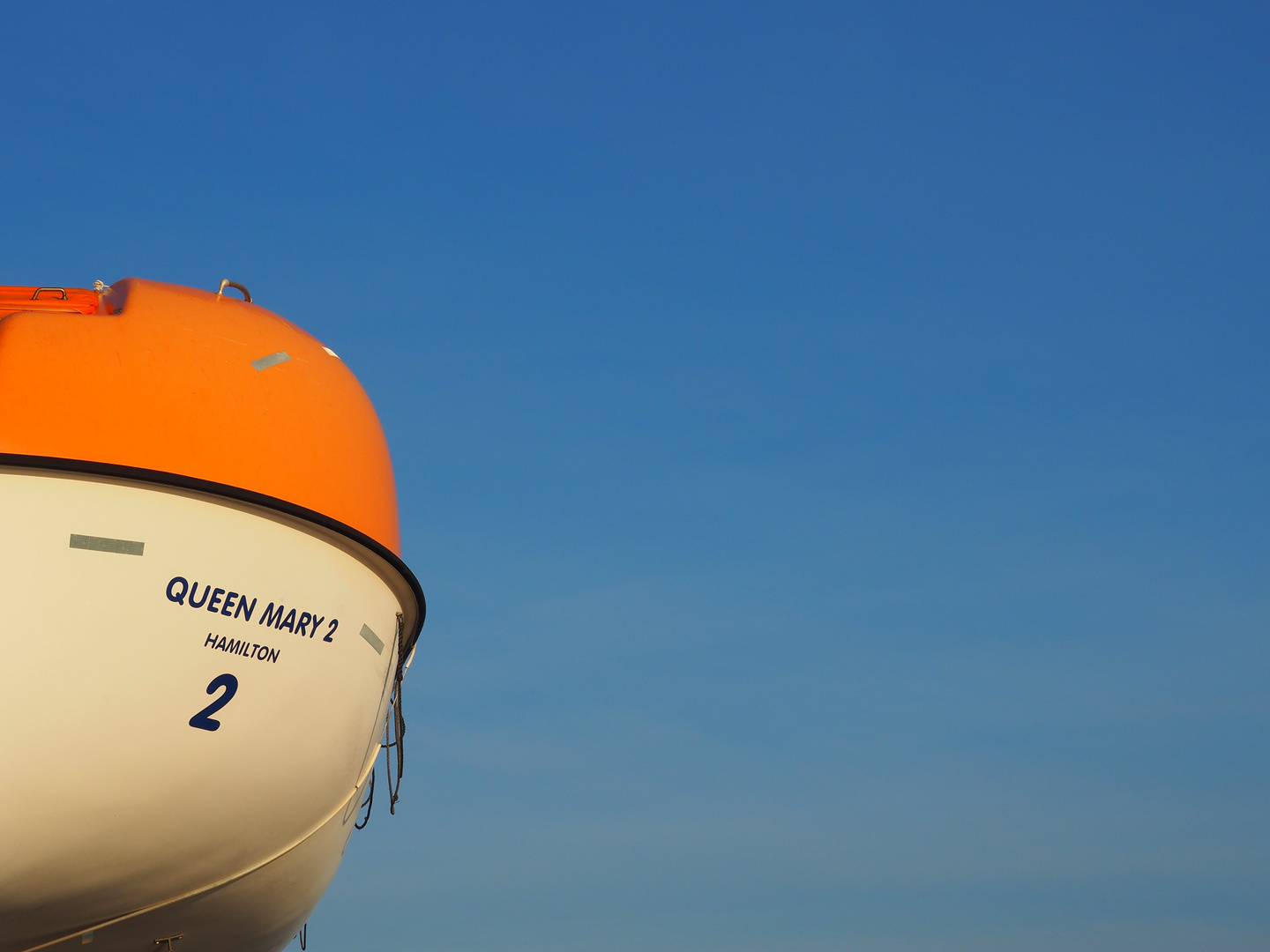 Rettungsboot Queen Mary 2