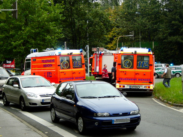 Rettungsdienst bei VU