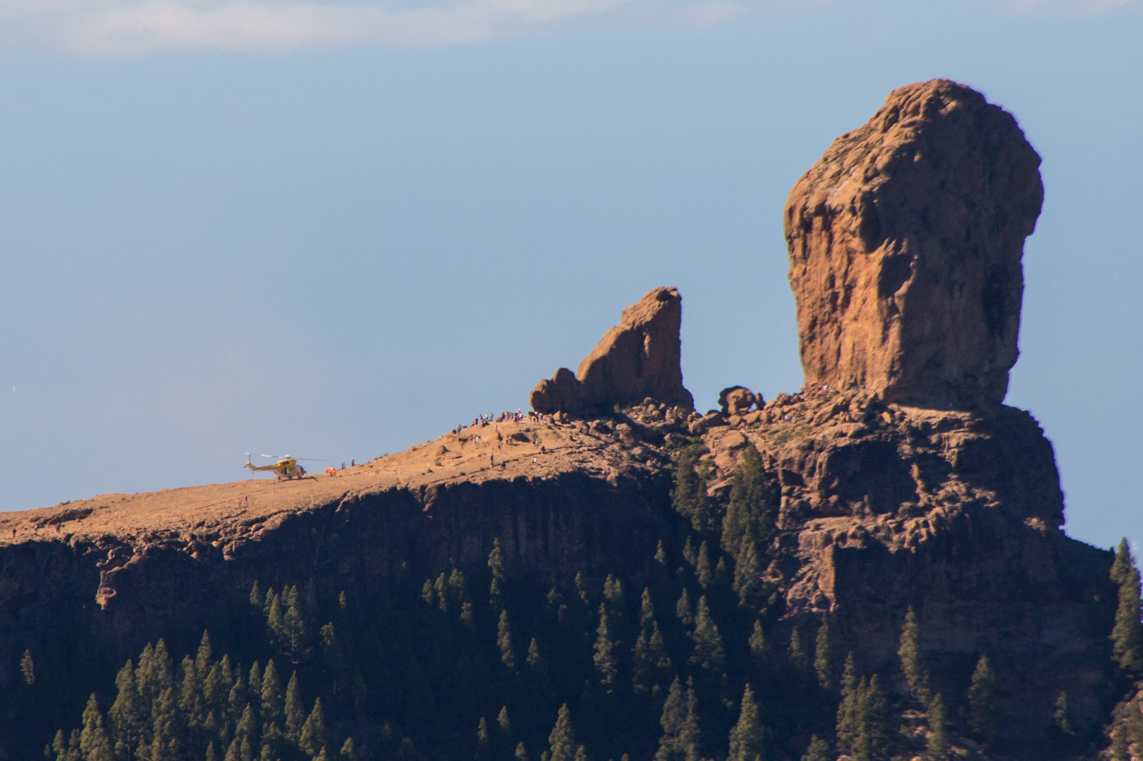 Rettungseinsatz am Roque Nublo (III)