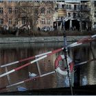 Rettungsgerät im Winter