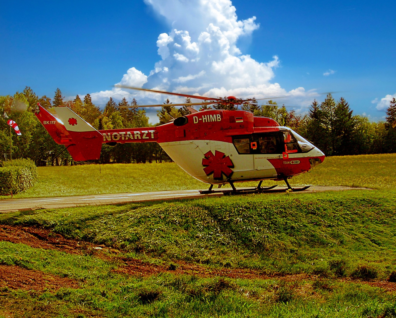 Rettungshubschrauber BK 117